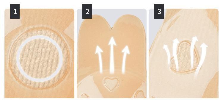 1 Pair Silicone Self-Adhesive Strapless Push Up Breast Accessories Cover Bra Reusable Underwear Nipple Cover Concealer The Clothing Company Sydney