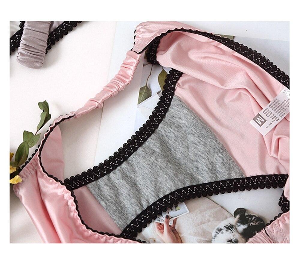 Two pack of women's letter print seamless low-rise briefs from The Clothing Company Sydney, comfortable underpants for ladies.