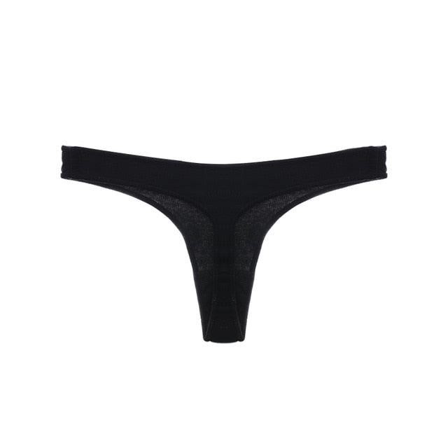 Comfortable ladies cotton G-string underwear from The Clothing Company Sydney, featuring a large size, feminine design, and smooth fabric.