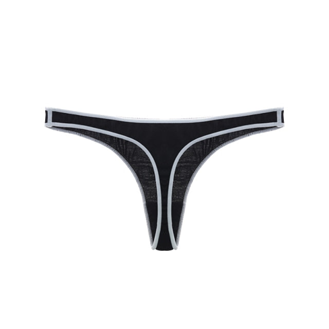 Comfortable ladies cotton G-string briefs from The Clothing Company Sydney, featuring a large size and smooth, breathable lingerie fit.