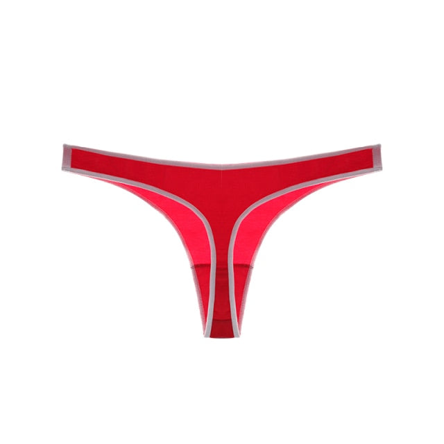 Comfortable ladies cotton G-string briefs from The Clothing Company Sydney, featuring a large size, comfortable fit, and feminine design.
