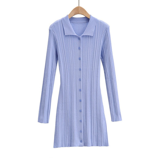 Vintage long sleeve mini dress by The Clothing Company Sydney featuring purple, blue, green, black colors and hollow out design.