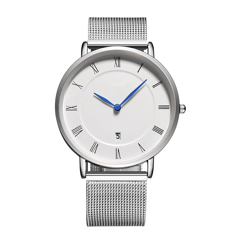 Custom watch face with personalized branding, 50-piece set by The Clothing Company Sydney for private label watch creation.