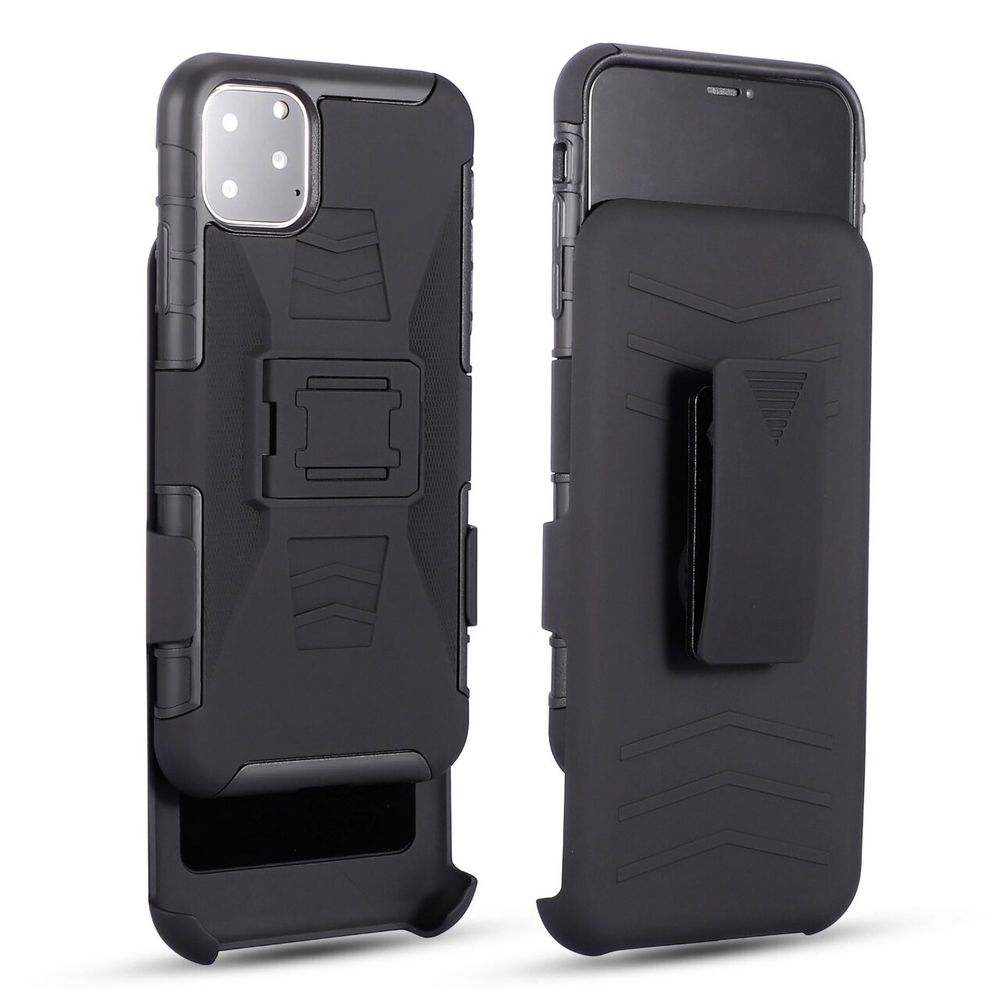 Shockproof 3-in-1 iPhone case by The Clothing Company Sydney with belt clip, full protection for iPhone 12 mini, 11 Pro Max, XS, XR, 6s, 7, 8 Plus