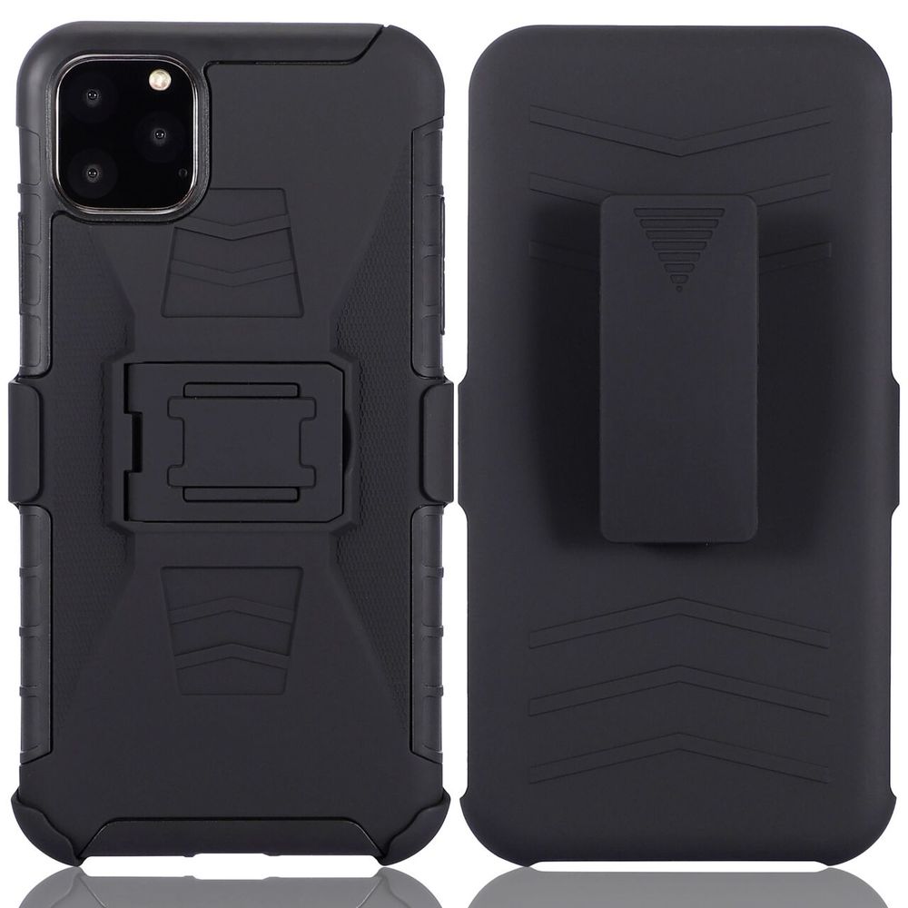 Shockproof 3-in-1 iPhone case by The Clothing Company Sydney with belt clip, full protection for iPhone 12 mini, 11 Pro Max, XS, XR, X, 6s, 7, 8 Plus