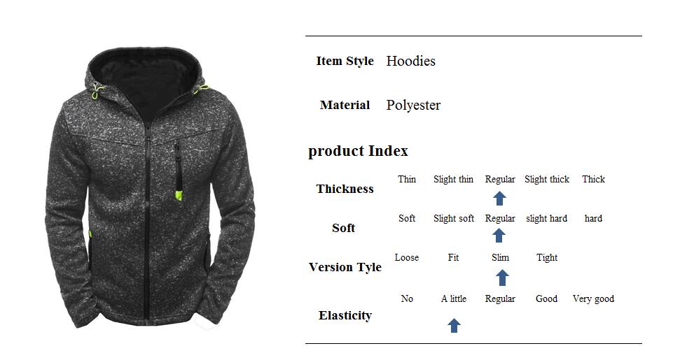 Men's fleece hoodie cardigan with zip front, hood, and sweatshirt style from The Clothing Company Sydney, shown on a model.