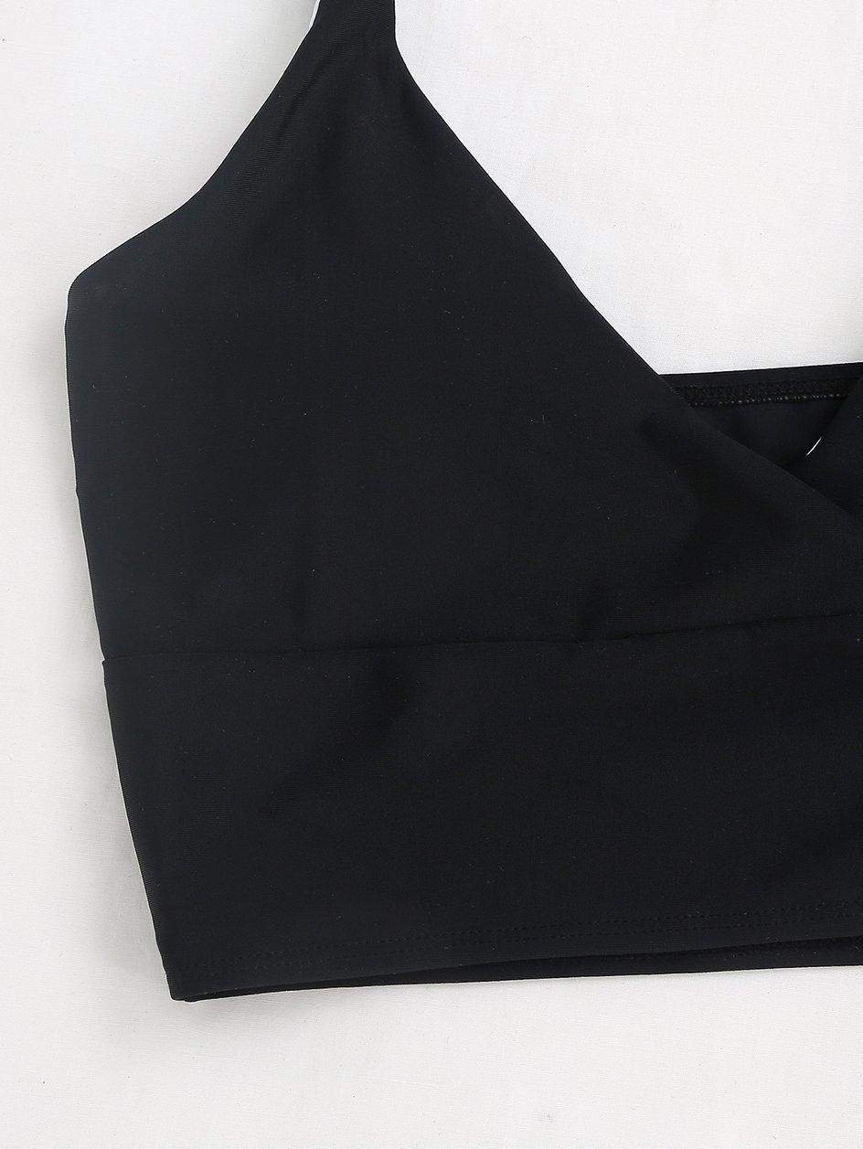 High waist swimsuit by The Clothing Company Sydney featuring a high-cut thong bikini design for women.