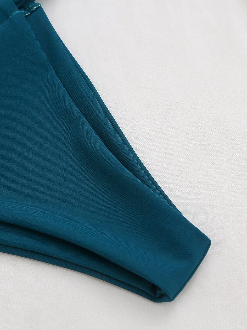 2 Piece Brazilian Micro Swimsuit Mini Thong Bikinis Set Beachwear Halter Top Swimwear Swimming Wear for Bathing Suit The Clothing Company Sydney