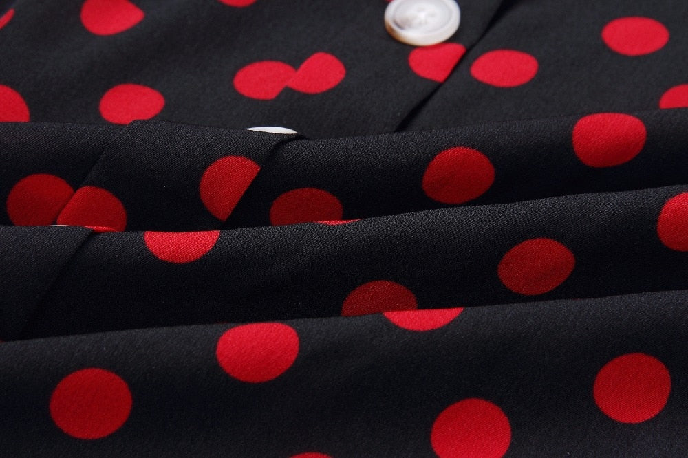 Vintage casual sundress by The Clothing Company Sydney featuring polka dots, stripes, backless design, and floral boho style.