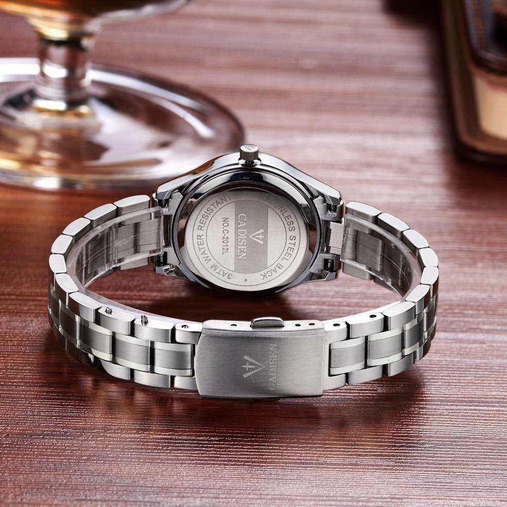 Pair of men's and women's luxury quartz watches from The Clothing Company Sydney, stylish dress wristwatch set for couples.