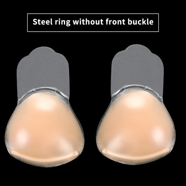 Strapless silicone adhesive push-up bra from The Clothing Company Sydney, backless sticky lingerie bralette for seamless support.