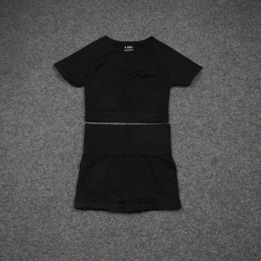 5 Piece Fitness Yoga Pants Leggings Gym Clothing Women's Sportswear Sports Set Top Tights Sport Bra Set The Clothing Company Sydney