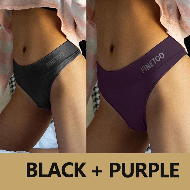 Two high-waist bodyshaper panties from The Clothing Company Sydney in solid color lingerie, featuring G-string underpants style.