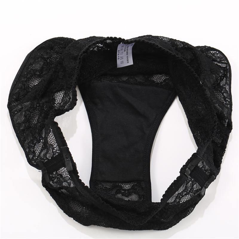 Two-pack lace cotton briefs from The Clothing Company Sydney featuring floral mesh lingerie panties with comfortable cotton crotch.