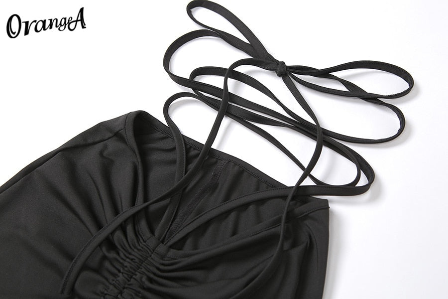 Stretchy black sweatpants from The Clothing Company Sydney, designed with a slim fit, high waist, and comfortable casual style.