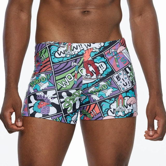 Mens Summer Beach Surfing Fashion Swimsuit Boxer Shorts High Quality Swim Trunks With Pad Swimwear The Clothing Company Sydney