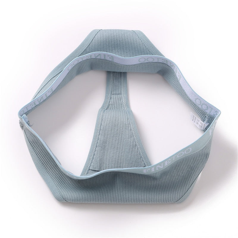 Cotton mix thong underwear with letter waistband from The Clothing Company Sydney, featuring a G-string brief design.