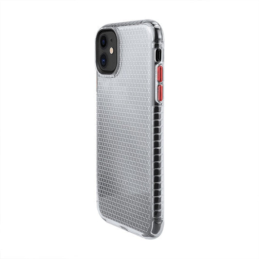 Clear TPU Case for iPhone 12 mini 11 Pro Max XS XR X 6 7 8 Plus Honeycomb Crystal Slim Phone Shell Bumper Protection Back Cover The Clothing Company Sydney