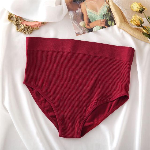 Seamless high waist women's underwear briefs from The Clothing Company Sydney, smooth and comfortable panty for everyday wear.