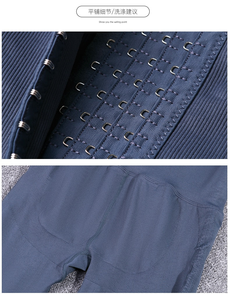 Seamless high-waist postpartum fitness leggings from The Clothing Company Sydney, designed for yoga, gym, and running workouts.