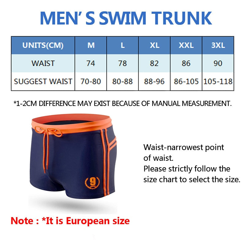 Men's breathable swim trunks from The Clothing Company Sydney, lightweight swim shorts with a comfortable fit for beach or pool.