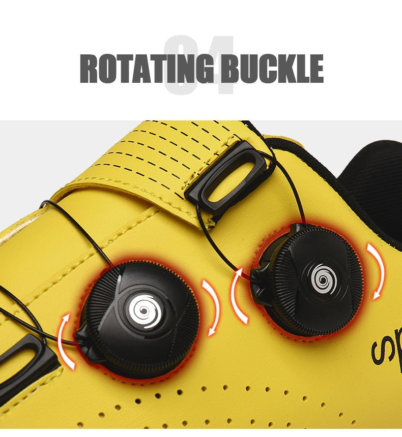 Athletic MTB cycling shoes by The Clothing Company Sydney featuring self-locking straps and breathable design for men and women.