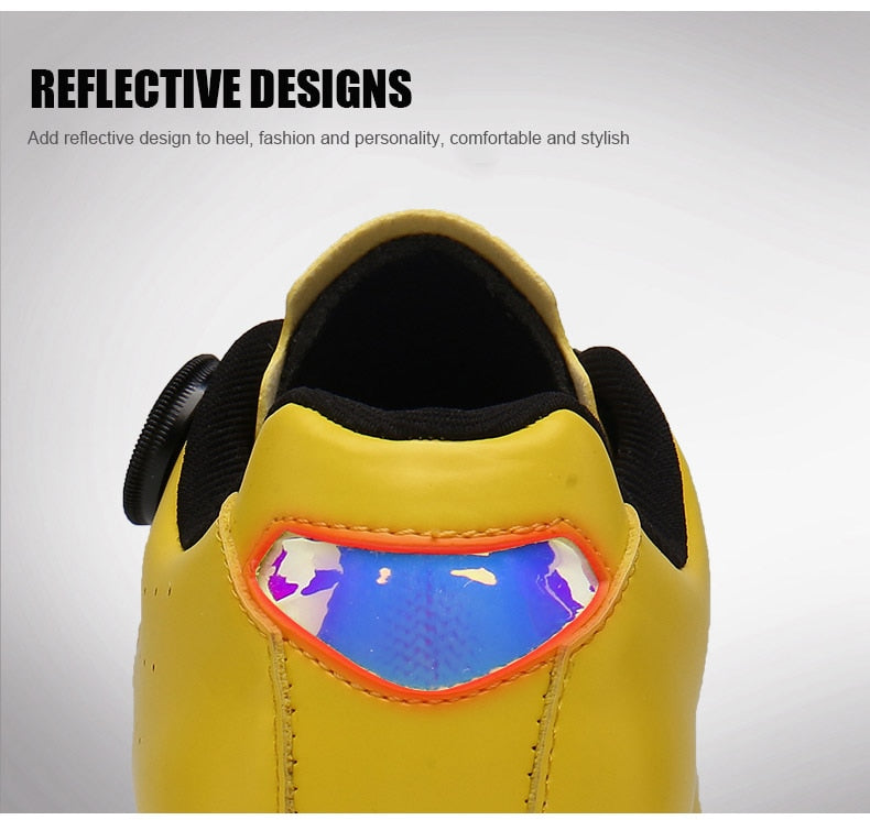 Athletic MTB cycling shoes for men and women by The Clothing Company Sydney, featuring self-locking straps and sporty design.