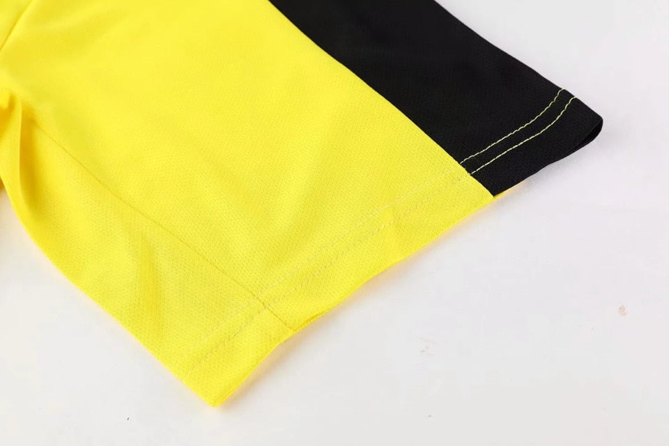 Adults and kids customized soccer jersey shorts set from The Clothing Company Sydney, featuring breathable athletic shorts.