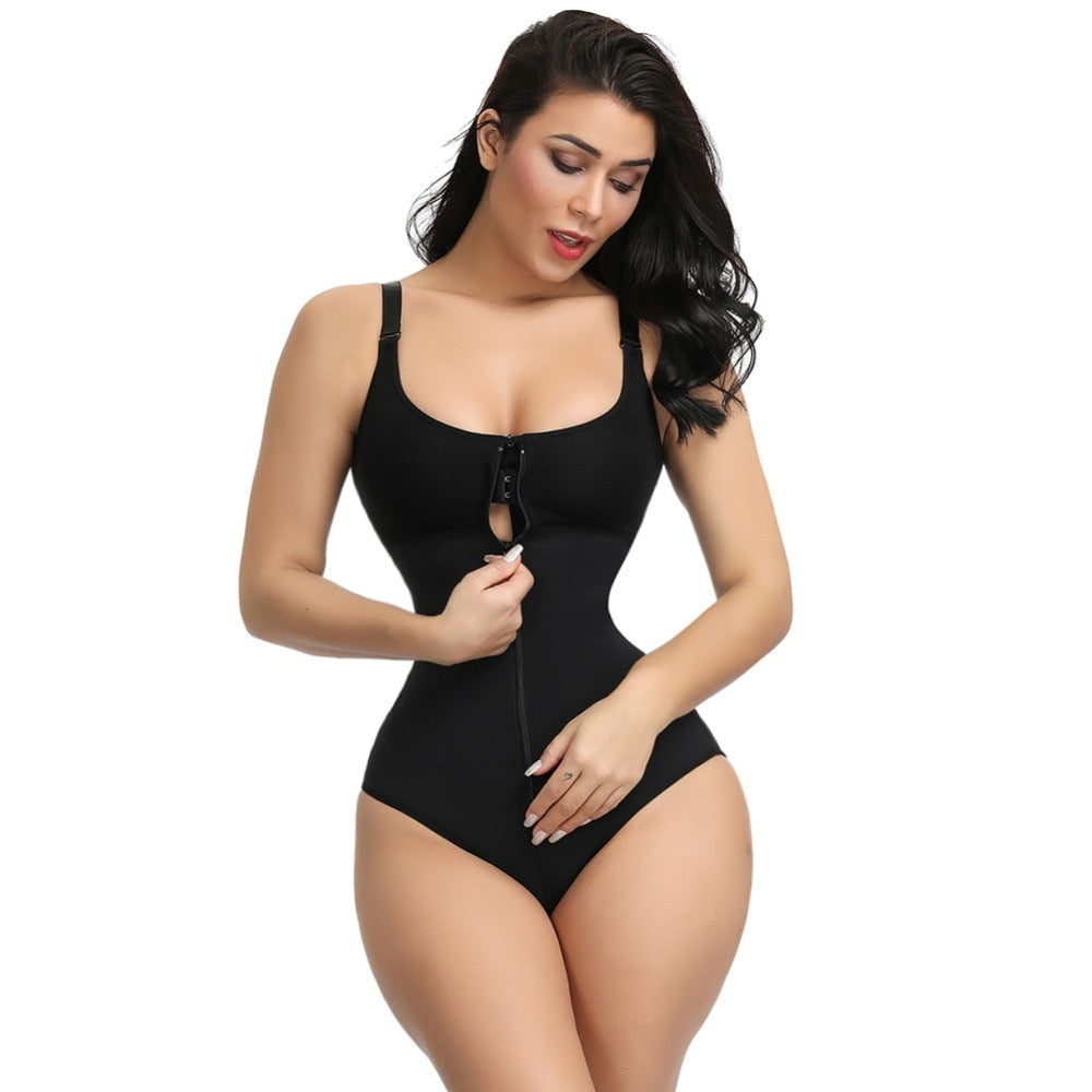 Women's full body shaper corset waist trainer from The Clothing Company Sydney, with push-up butt lift and slimming sheath underwear.