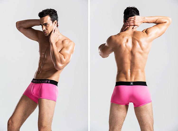 Men's breathable modal boxer trunks in various colors, comfortable men's underwear by The Clothing Company Sydney.