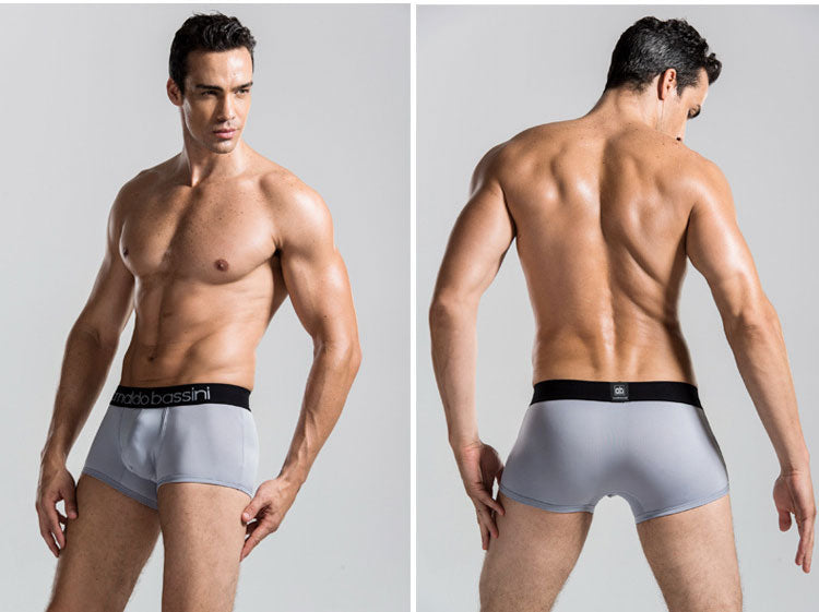 Men's breathable modal trunks from The Clothing Company Sydney, comfortable boxer shorts in various colors.