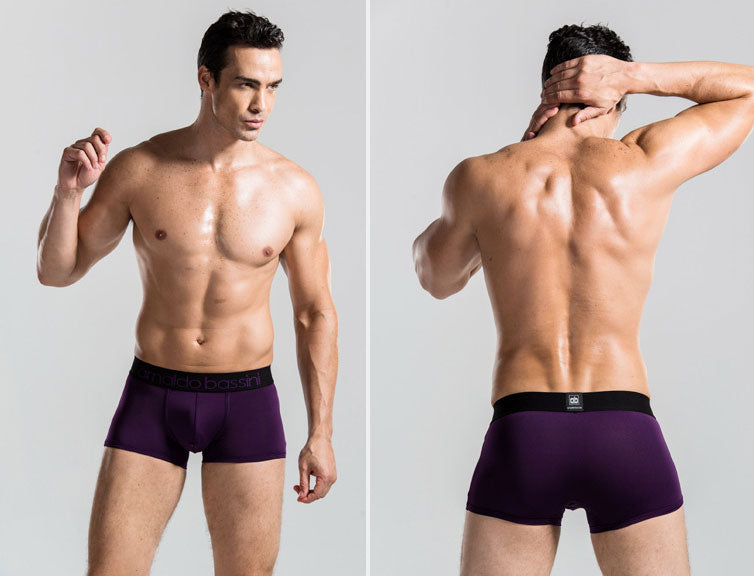 Men's breathable modal boxer trunks in various colors, featuring comfortable fit and classic trunk style by The Clothing Company Sydney.