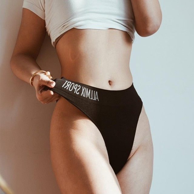 Soft, seamless athletic underwear by The Clothing Company Sydney, quick-dry, high-quality European thong for gym and fitness use.