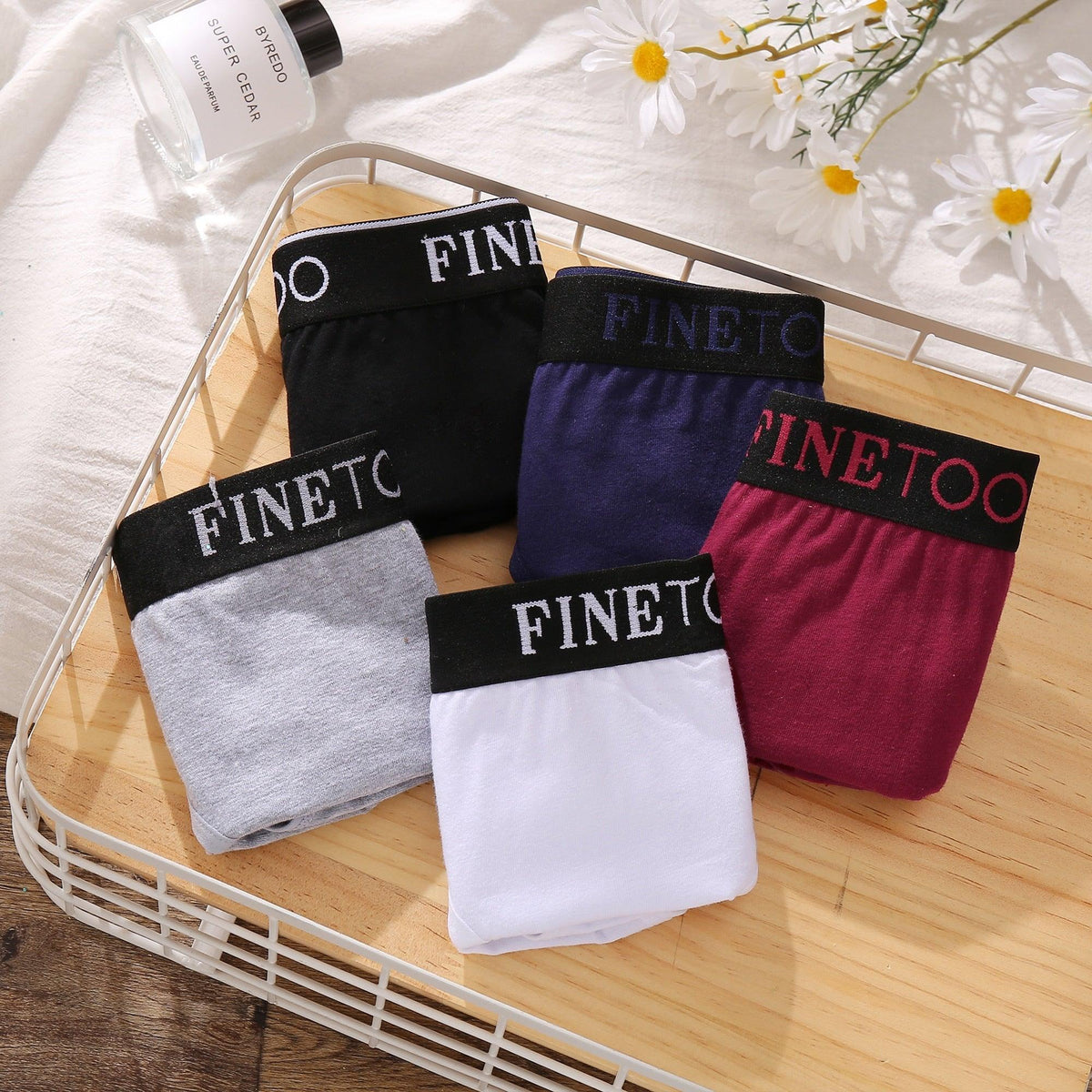 Two packs of The Clothing Company Sydney cotton seamless briefs in solid colors, low waist, breathable underpants for women.