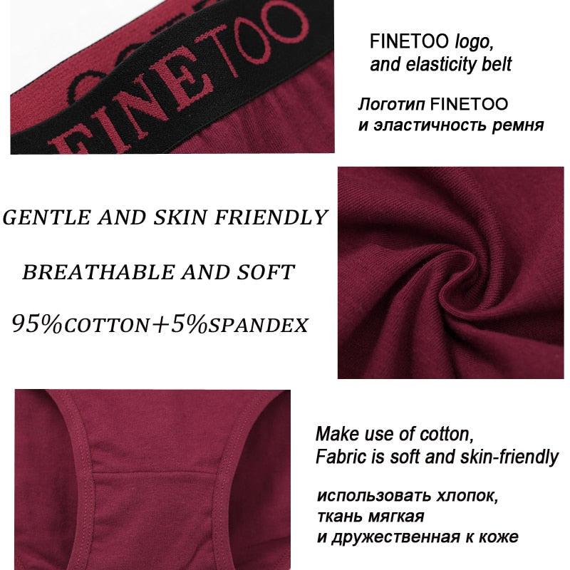 Two pairs of The Clothing Company Sydney cotton seamless briefs in solid colors, low waist, breathable, comfortable underwear.