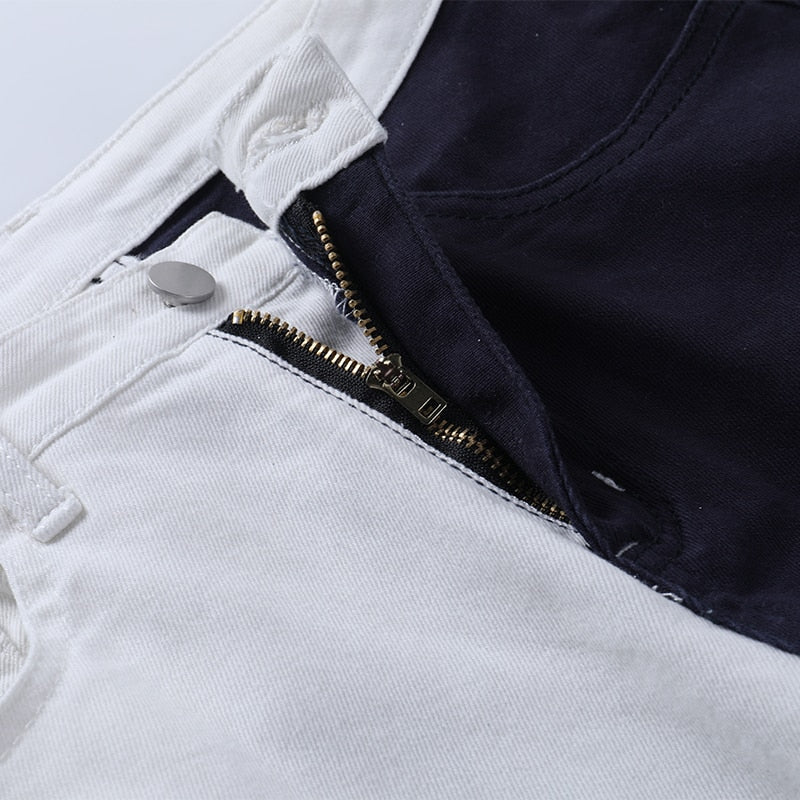 Vintage flare jeans with embroidery and patchwork from The Clothing Company Sydney, casual streetwear denim pants.