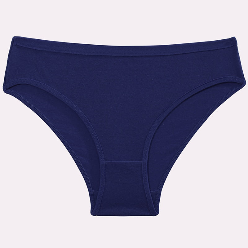 Three pack of The Clothing Company Sydney cotton mix lace transparent heart low-waist briefs with hollow-out design and seamless underwear.