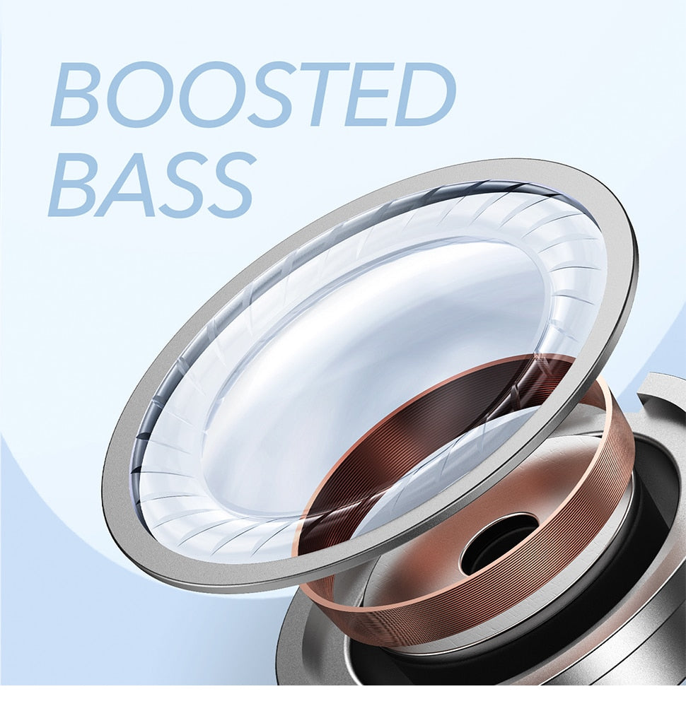 Anker Life P2 Mini true wireless earbuds with 10mm drivers, big bass, custom EQ, Bluetooth, shown in a sleek black design.