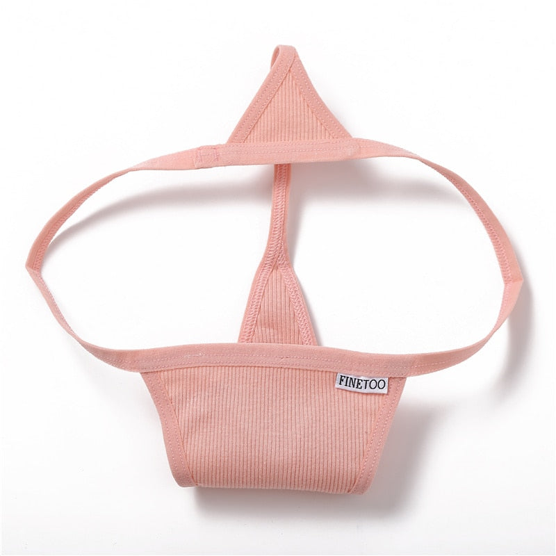 Cotton mix G-string underwear from The Clothing Company Sydney, featuring a T-back thong design and comfortable briefs.