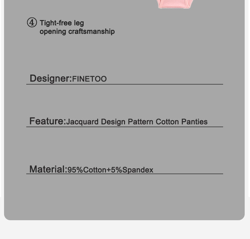 Three-pack of cotton mix panties with jacquard pattern, solid colors, and comfortable underwear from The Clothing Company Sydney.