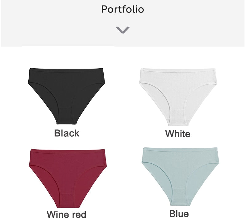 Three-pack of cotton mix panties with jacquard pattern, solid colors, and comfortable underwear briefs from The Clothing Company Sydney.