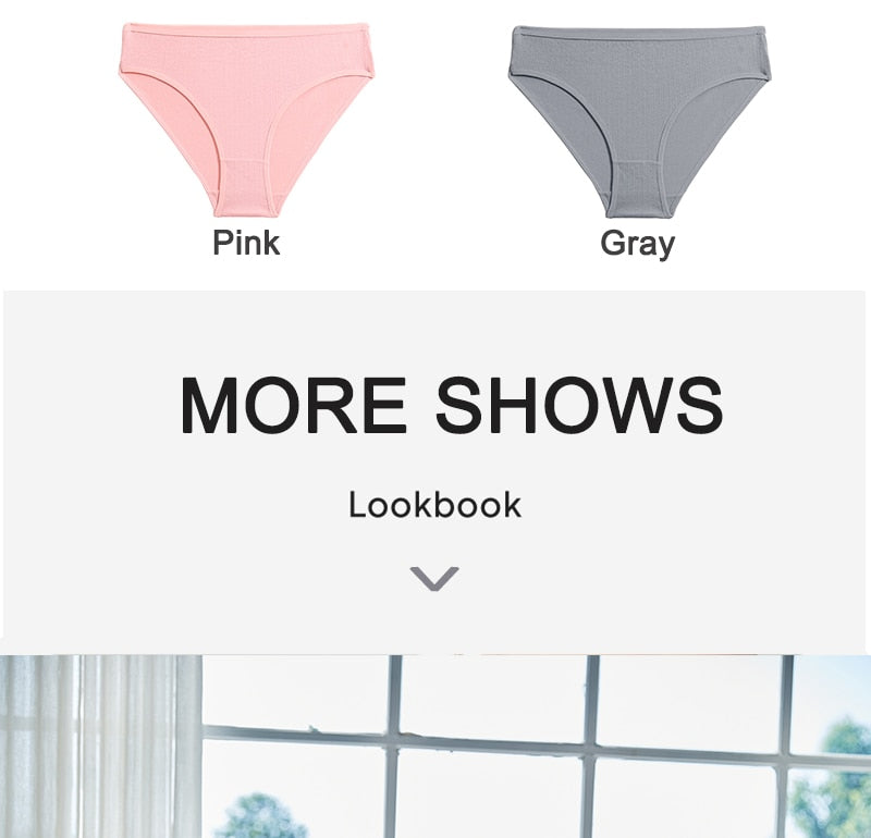 Three-pack cotton mix panties with jacquard design, solid colors, and comfortable brief style from The Clothing Company Sydney.