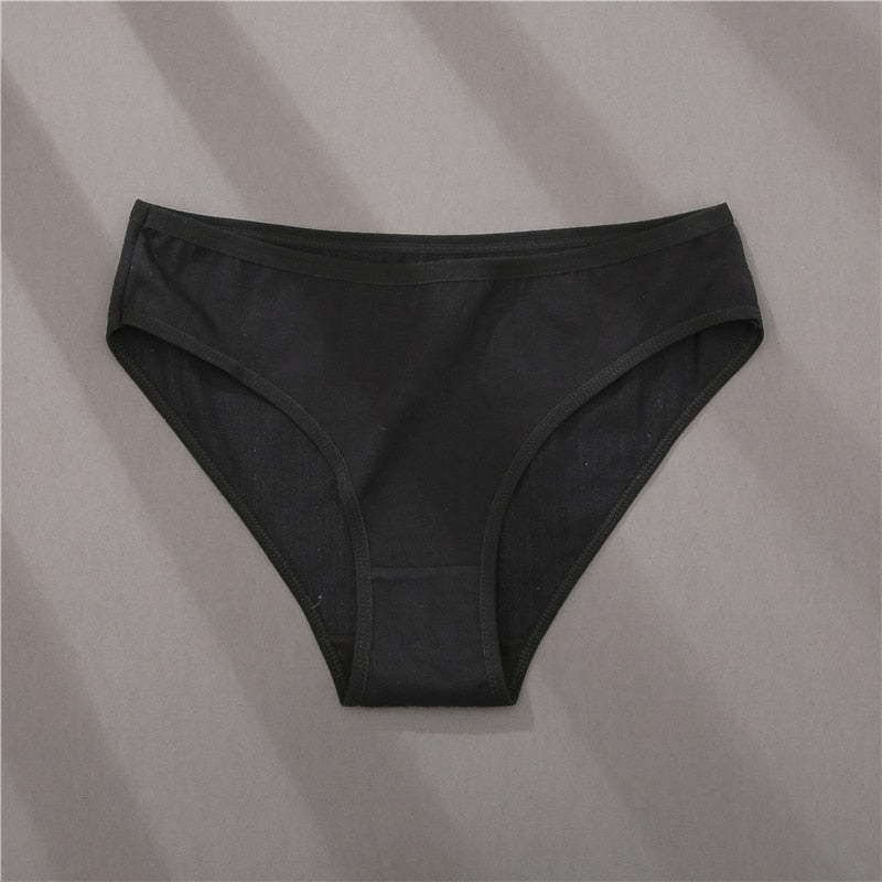 Three-pack cotton mix panties with jacquard design, solid colors, and comfortable underwear briefs from The Clothing Company Sydney.