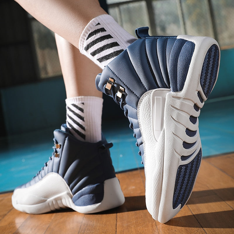 Lightweight high top casual sneakers from The Clothing Company Sydney, featuring breathable material for men, women, and kids.