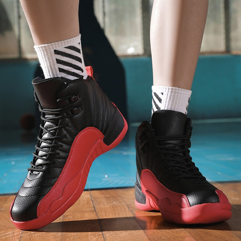 Lightweight breathable high top casual sneakers for men, women, and kids from The Clothing Company Sydney, suitable for outdoor basketball.