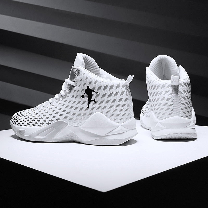 Lightweight high top casual sneakers for men, women, and kids by The Clothing Company Sydney, featuring breathable outdoor design.