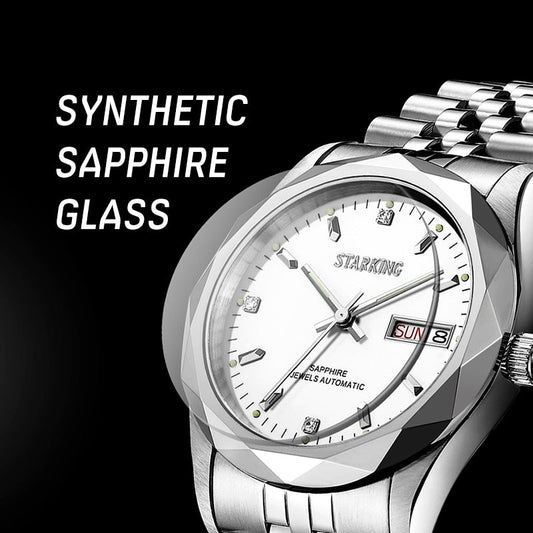 Men's Automatic Mechanical MIYOTA Movt Stainless Steel Business Calendar Week Display Water Resistant Watch The Clothing Company Sydney