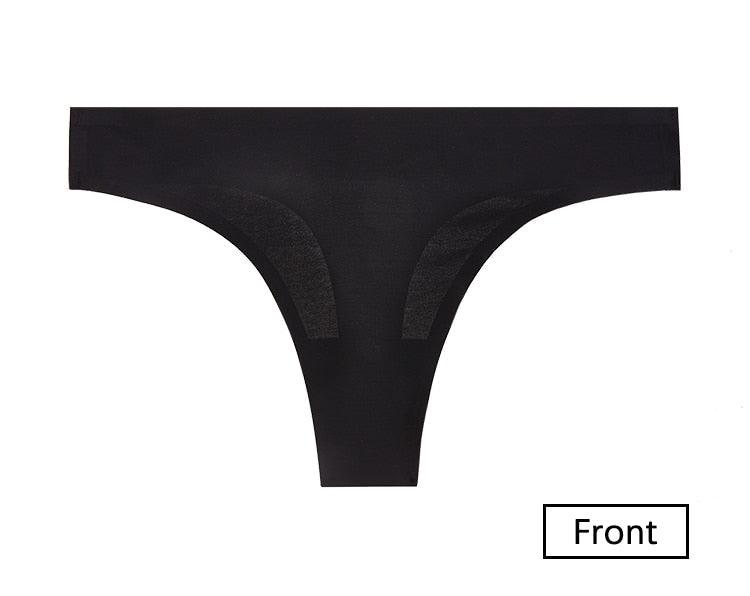 10-pack of seamless solid sports panties thongs, T-back G-string underwear briefs by The Clothing Company Sydney.