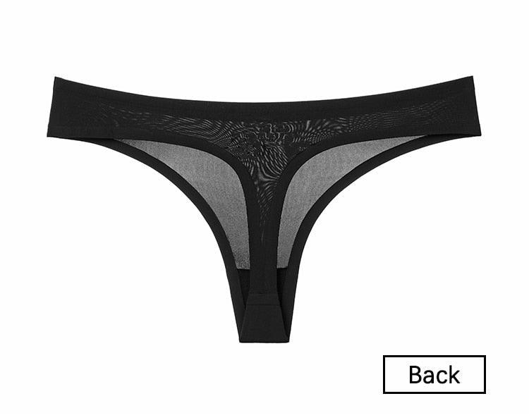 10-pack of seamless solid sports panties, thongs, T-back G-string underwear briefs by The Clothing Company Sydney.