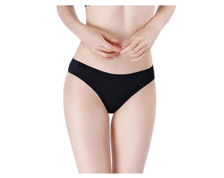 10-pack of seamless solid sports panties, thongs, T-back G-strings, underwear briefs by The Clothing Company Sydney.
